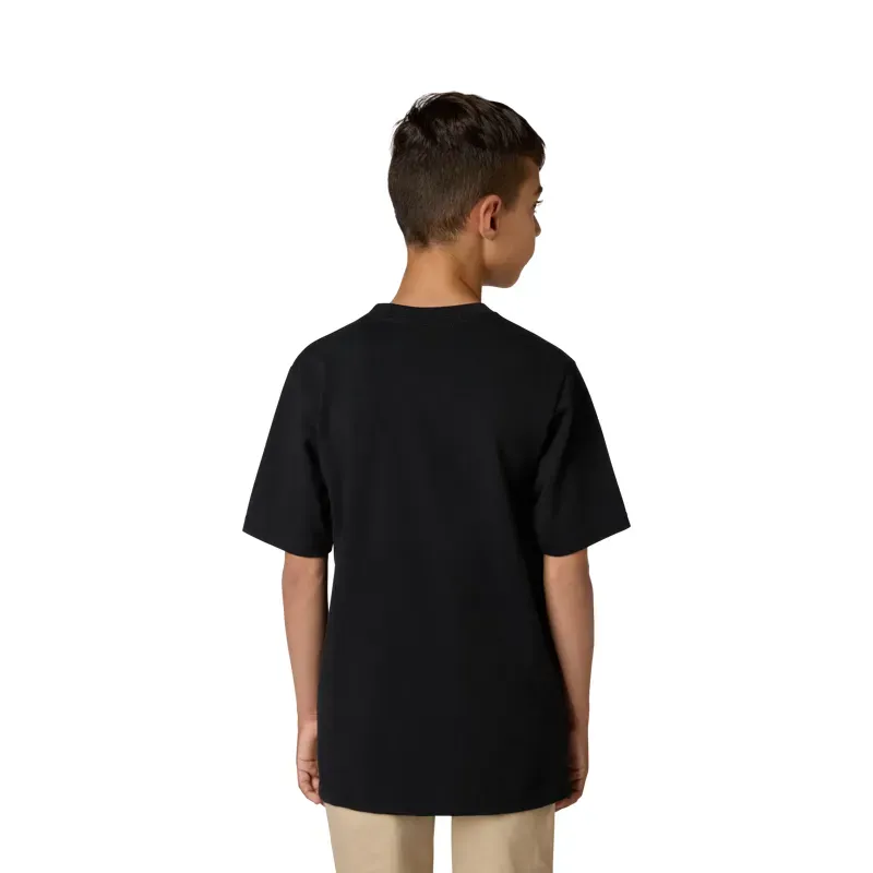 Fox Youth Head T-Shirt in Ultra Black-4