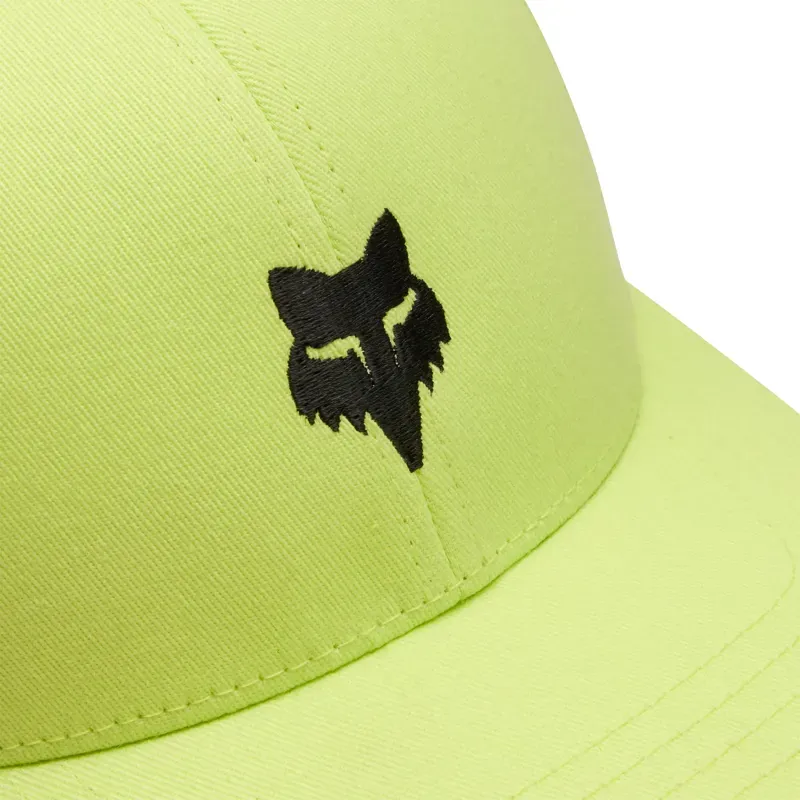 Fox Youth Legacy 110 Snapback Hat in Wild Lime-2