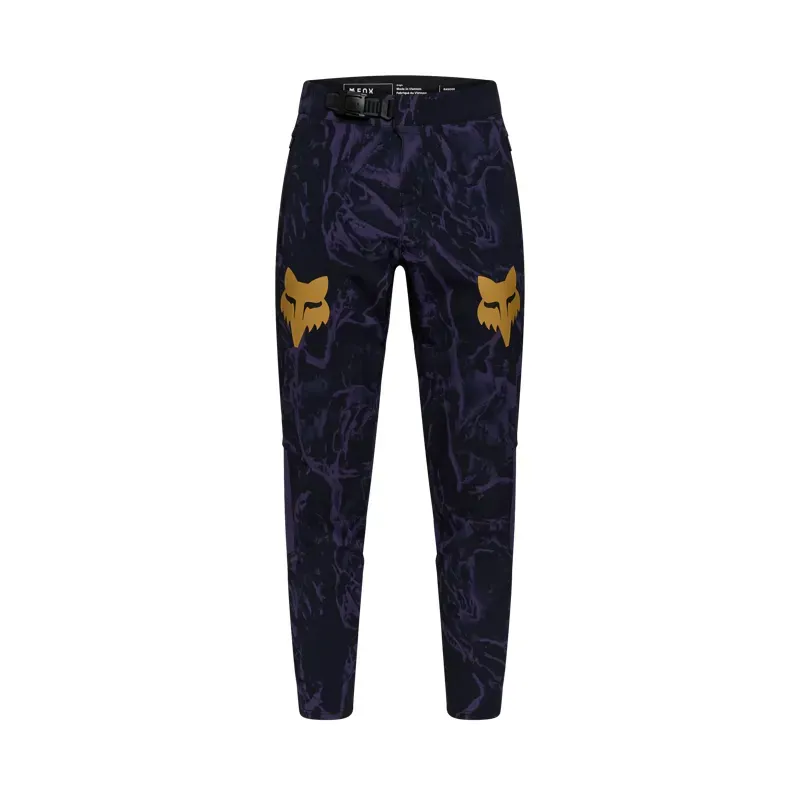 Fox Youth Ranger Image Print Pants in Plum Purple