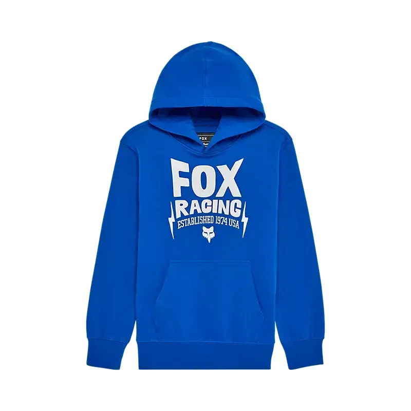 Fox Youth Bolt Pullover Hoodie in Blue