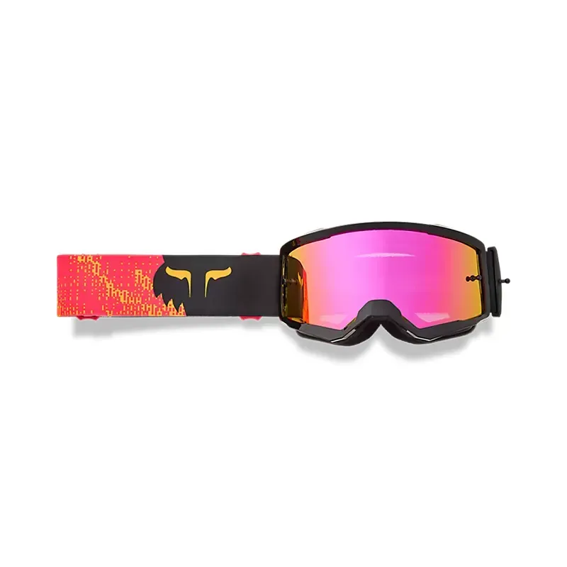 Fox Youth Main Kairos Mirrored Lens Goggles in Tangerine