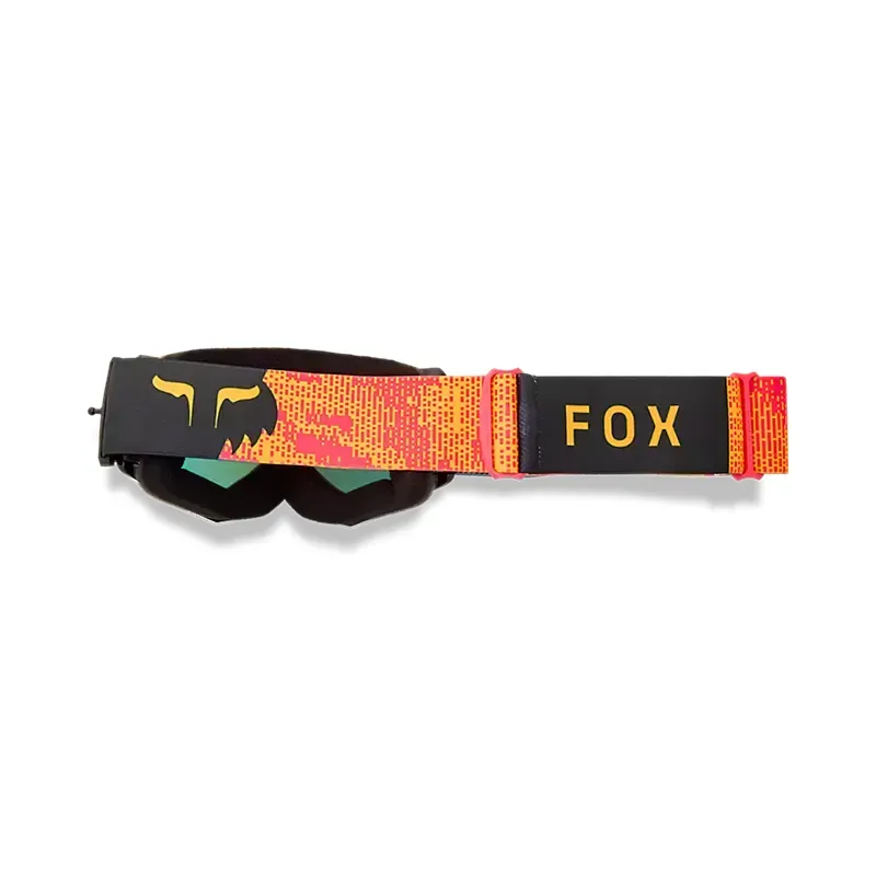 Fox Youth Main Kairos Mirrored Lens Goggles in Tangerine-1