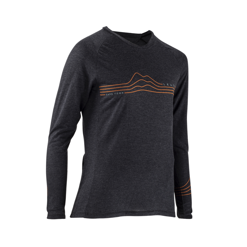 Leatt Women's MTB Gravity 3.0 Jersey in Black