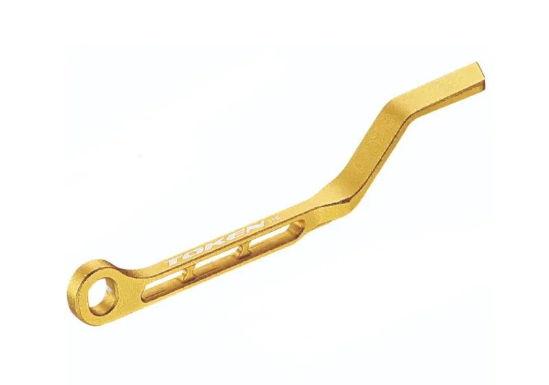 Dia-Compe Tech2 MX120 2-finger 22.2mm Left Hand BMX Lever in Gold