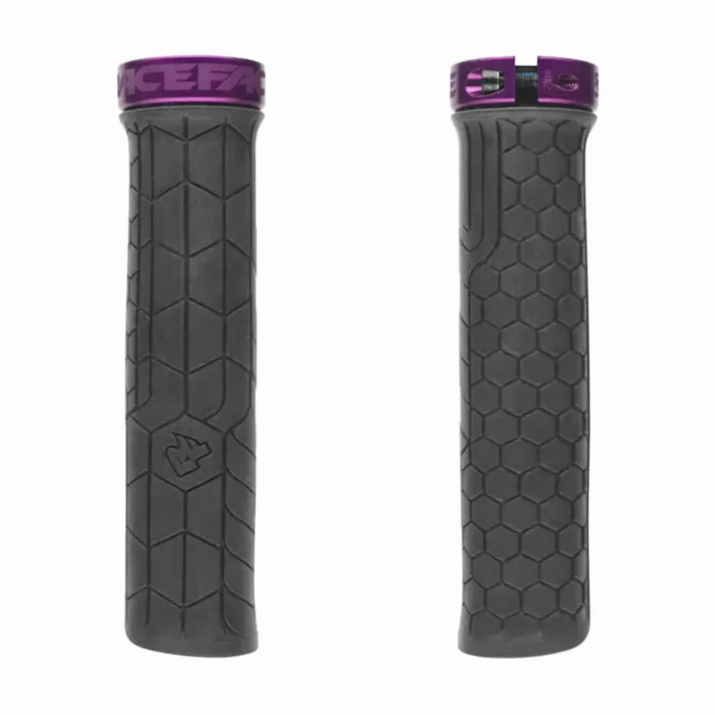 Race Face Getta Grip Lock On Grips in Purple