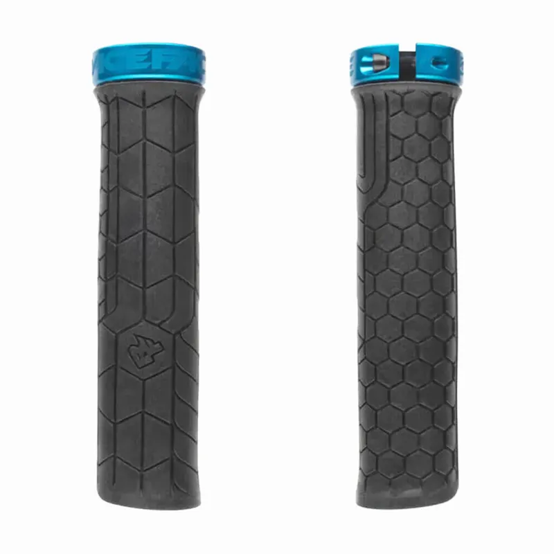 Race Face Getta Grip Lock On Grips in Blue