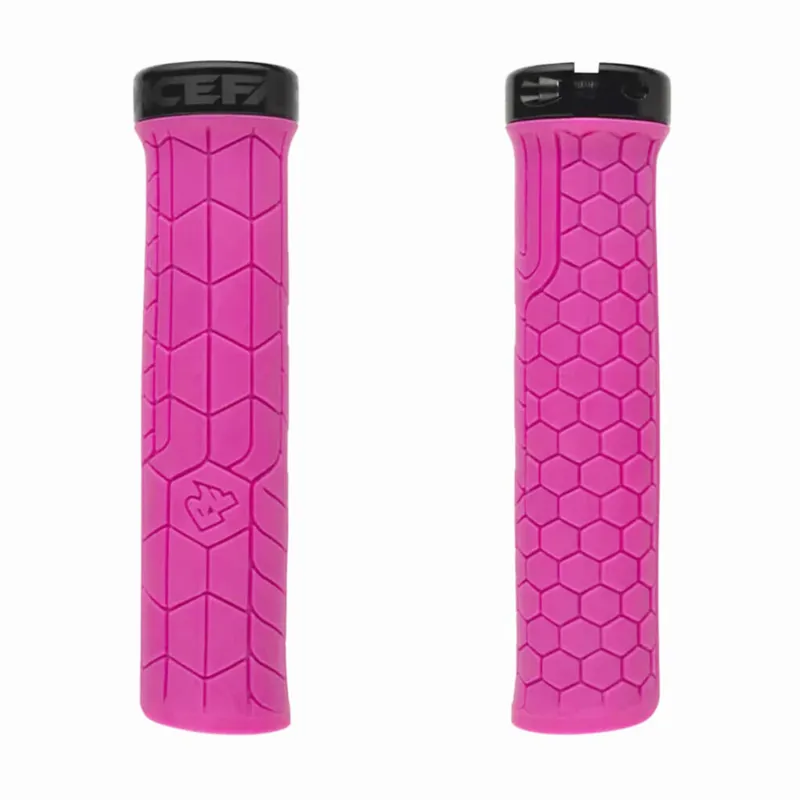 Race Face Getta Grip Lock On Grips in Pink