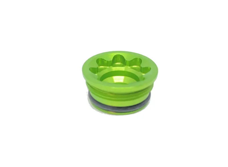 Hope E4 Small Replacement Bore Cap in Green