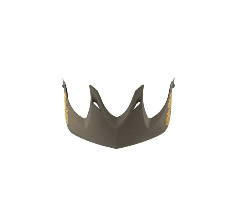 Troy Lee Designs A1 Helmet Replacement Visor in Classic Grey/Honey