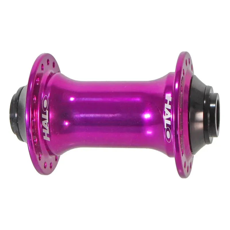 Halo DJ Wideboy 32-hole Non-Disc Front Hub in Purple