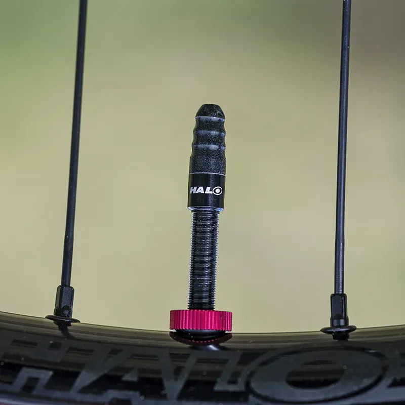 Halo Hi Flow Tubeless 44mm Presta Valve in Black-1