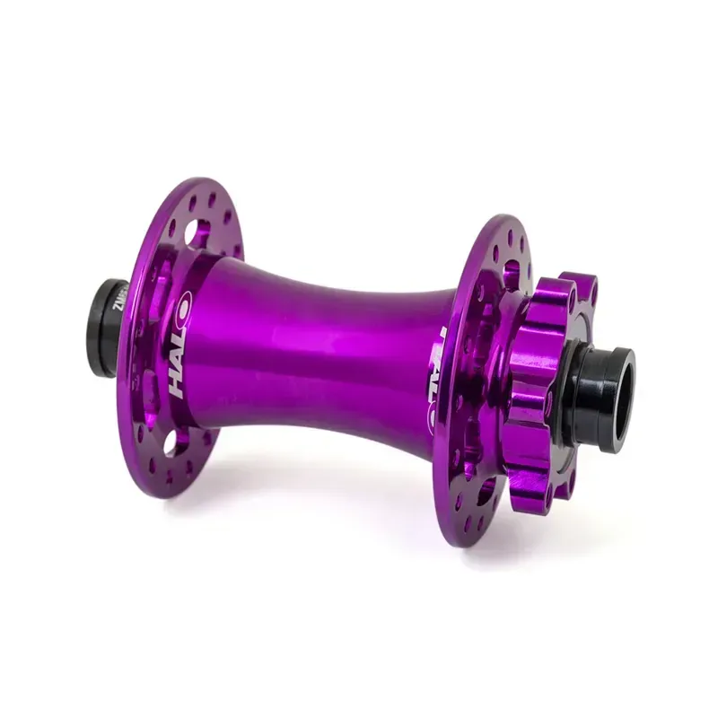 Halo MT2 32-hole Boost Front Hub in Purple