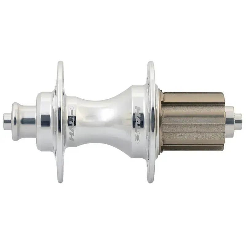R03 Hub - Silver Polished Silver 32h rear