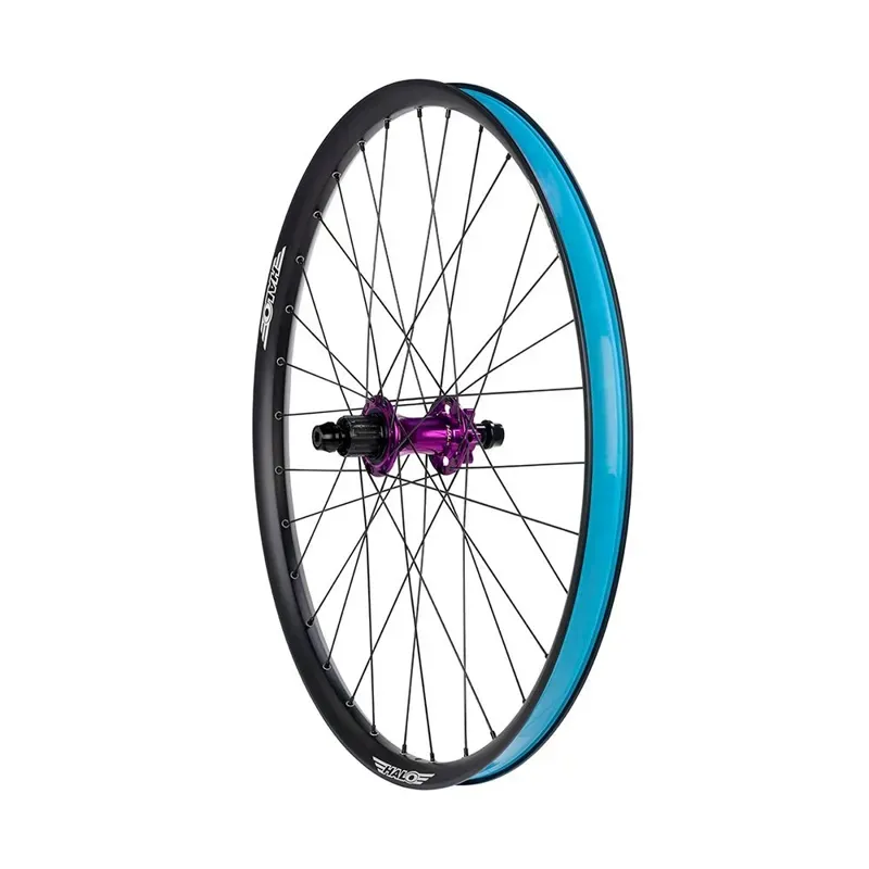 Halo Skelta Dirt Jump 26in Wheel in Black/Purple-1