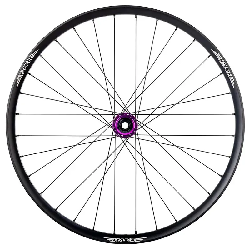Halo Skelta Dirt Jump 26in Wheel in Black/Purple-2