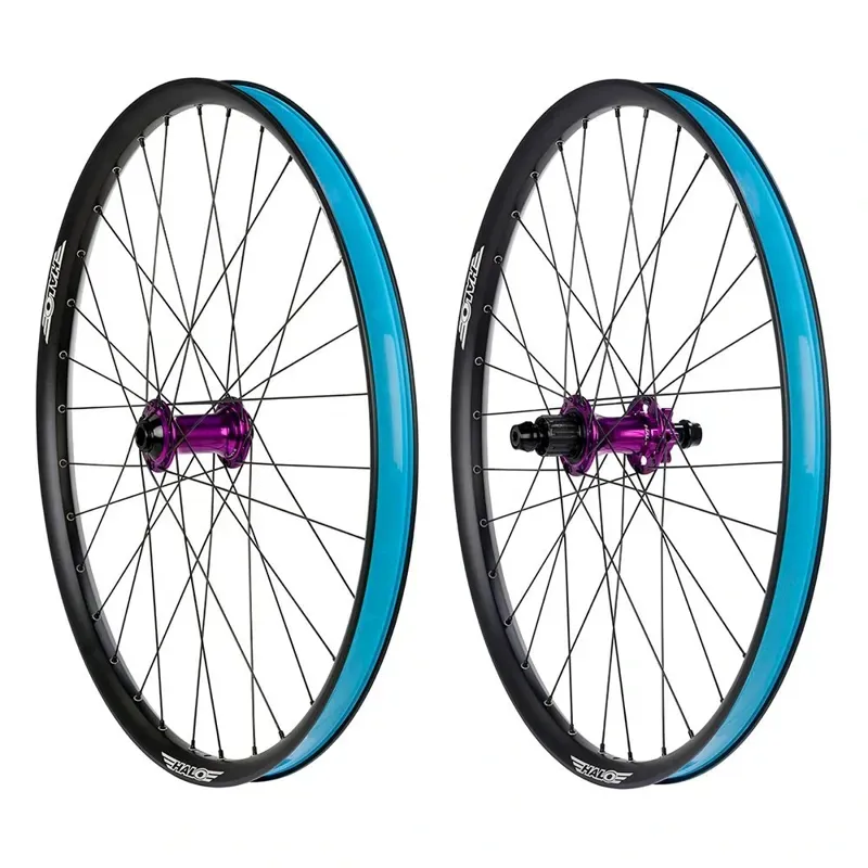 Halo Skelta Dirt Jump 26in Wheel in Black/Purple-3
