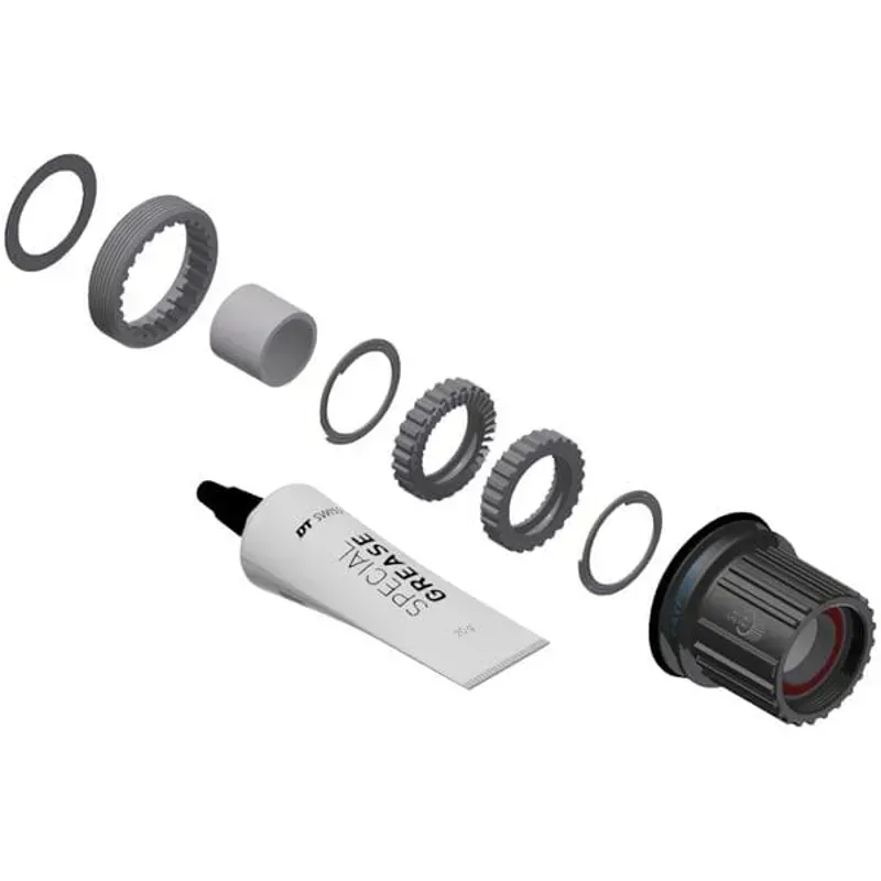 DT Swiss Pawl to Ratchet LN 36 Tooth Conversion Kit in Hybrid Steel Grey