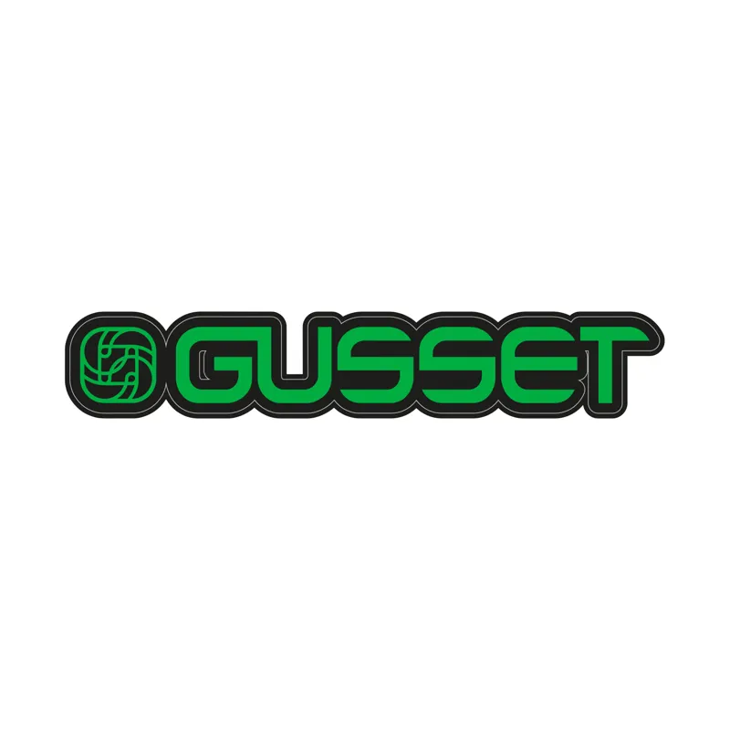 Gusset Components S2 Handlebar Decals in Green