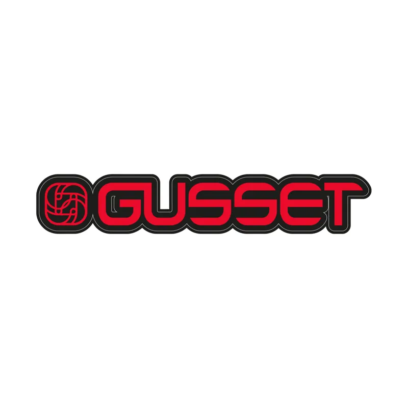 Gusset Components S2 Handlebar Decals in Red