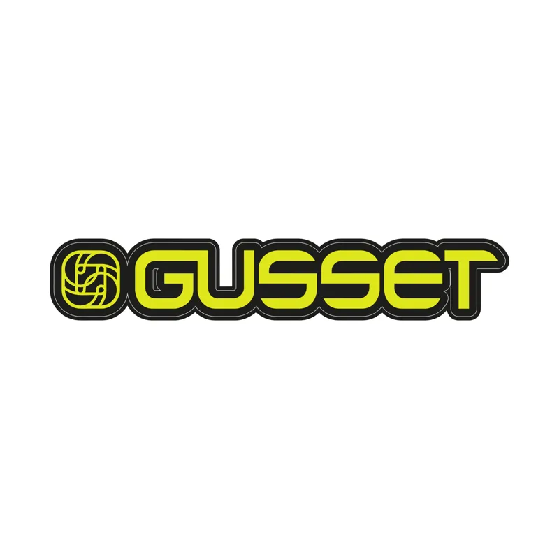 Gusset Components S2 Handlebar Decals in Yellow