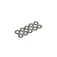 Hope Replacement M6x0.25mm Shim Washer 10-pack in Silver