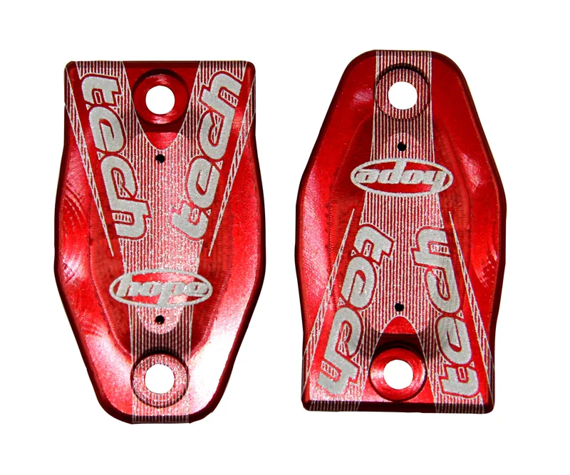 Hope Tech Master Cylinder Lid in Red