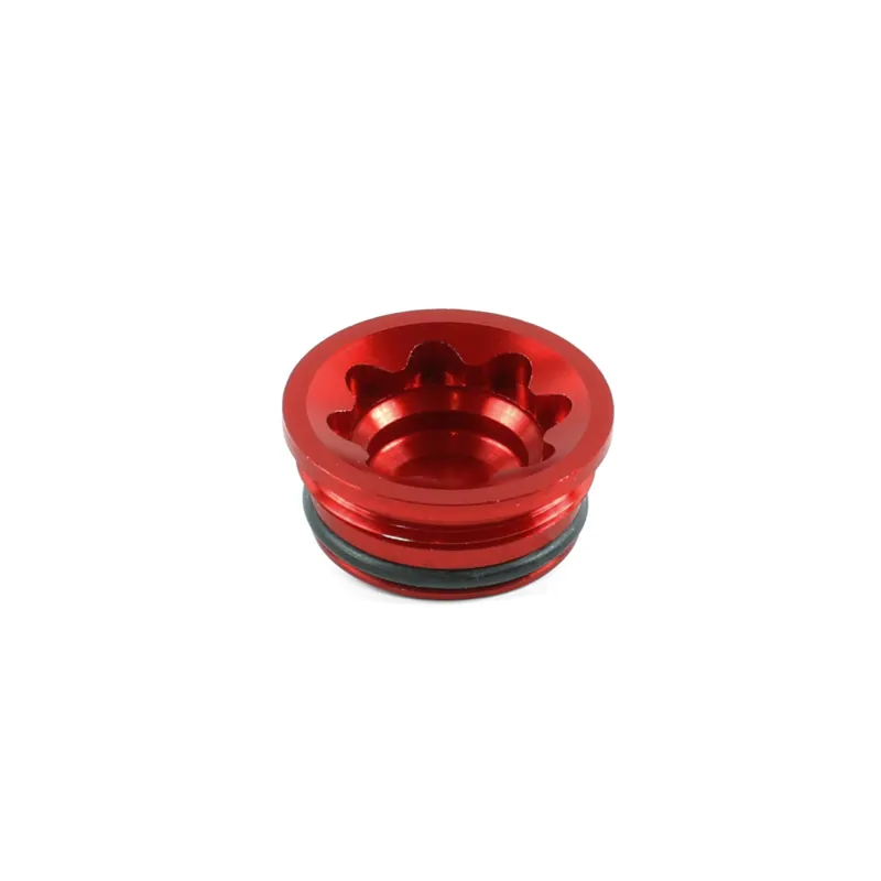 Hope E4 Small Replacement Bore Cap in Red