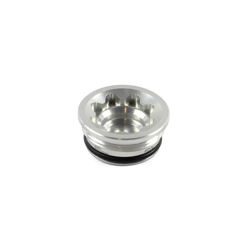 Hope E4 Small Replacement Bore Cap in Silver