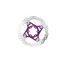 Hope Floating Disc Brake 140mm 6-Bolt Rotor in Purple