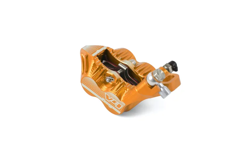 Hope V4 Brake Caliper Complete in Orange