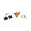 Hope X2 FM Complete Disc Brake Caliper in Orange