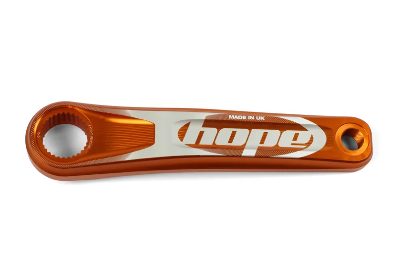 Hope 170mm Non-drive Side Crank Arm in Orange