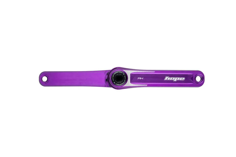 Hope RX 172.5mm Crankset in Purple