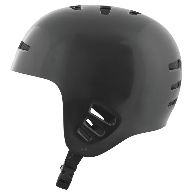 TSG Dawn Flex Flat Helmet in Black