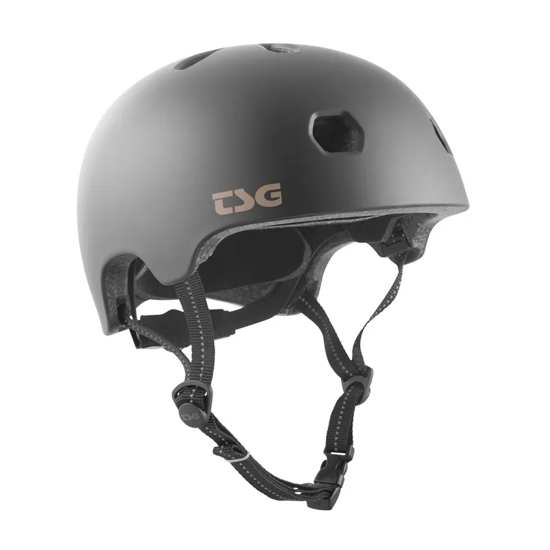 TSG Meta Solid Colour Helmet in Black