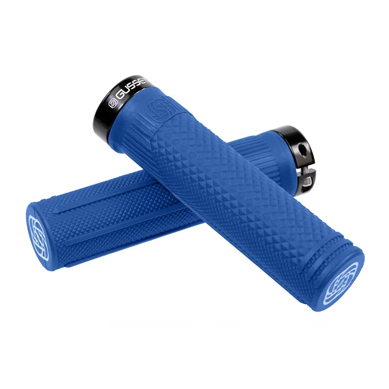 Gusset 2 Lock On Grips Blue 133mm