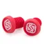 Gusset Components BMX Push-in Plug Pair in Red