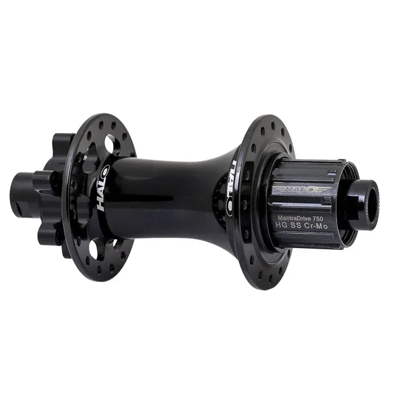 Halo MT-SS 12x148mm 32h Mantradrive Disc Rear Hub in Black