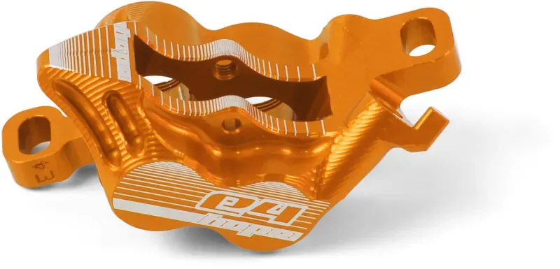 Hope X2 Flat Mount Caliper Body in Orange