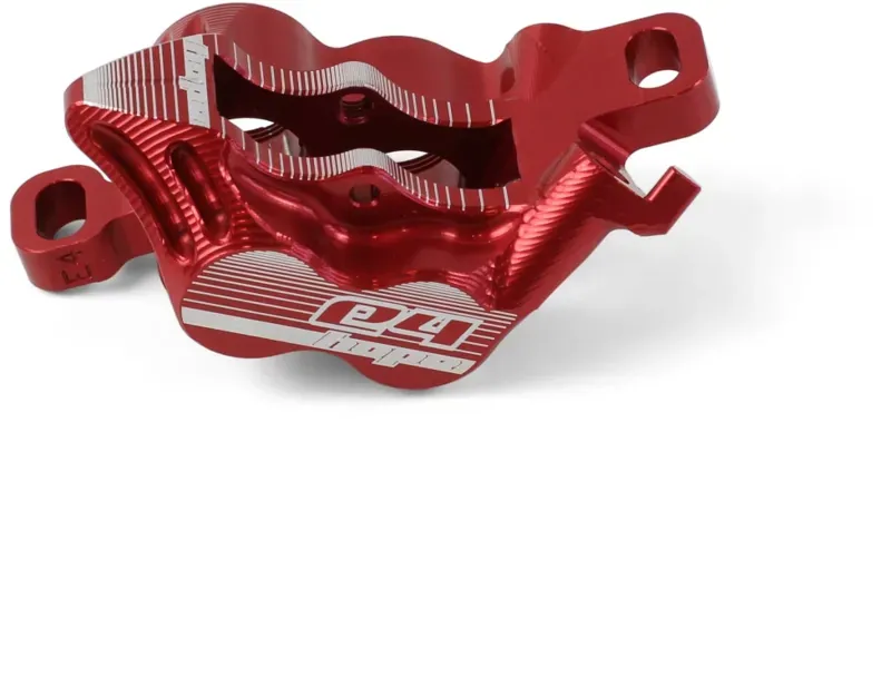 Hope X2 Flat Mount Caliper Body in Red