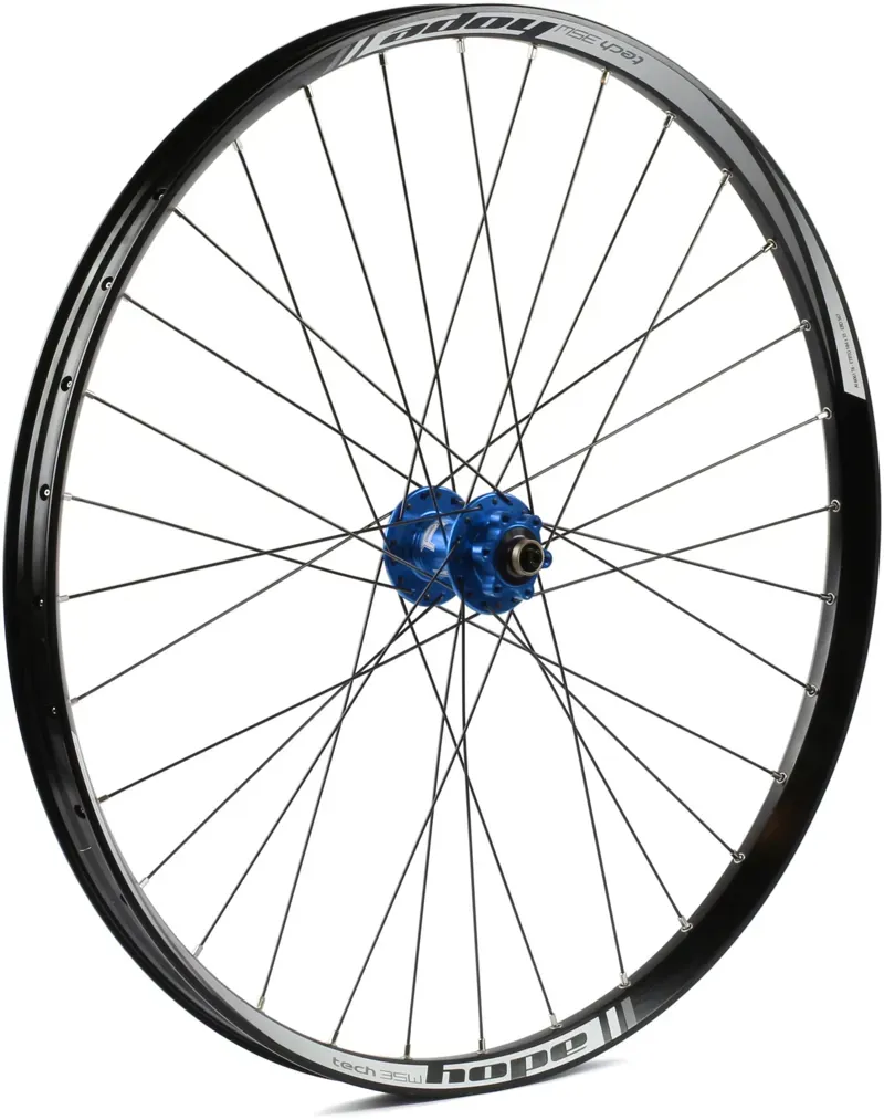 Hope Fortus 35W Pro 4 27.5 Front Wheel in Blue