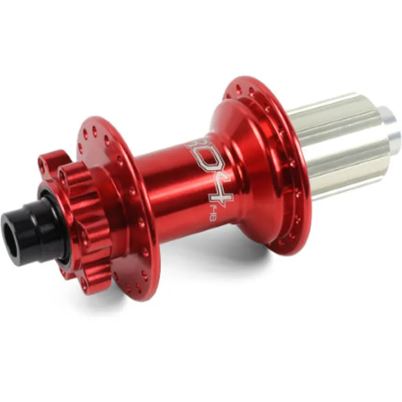 Hope Pro 4 32-hole 135mm Straight-pull Rear Hub in Red