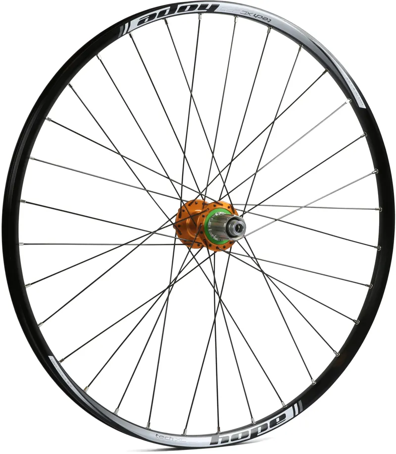 Hope Pro 4 27.5 XC 32H 148mm Rear Wheel in Orange