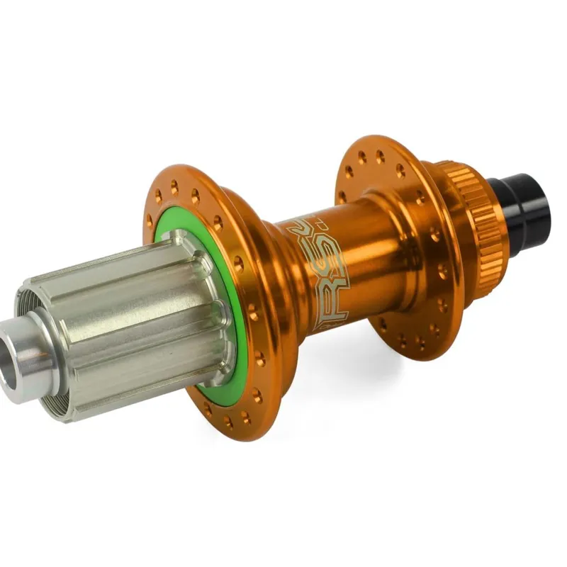 Hope RS4 Centre Lock 28-hole 142mm Rear Hub in Orange