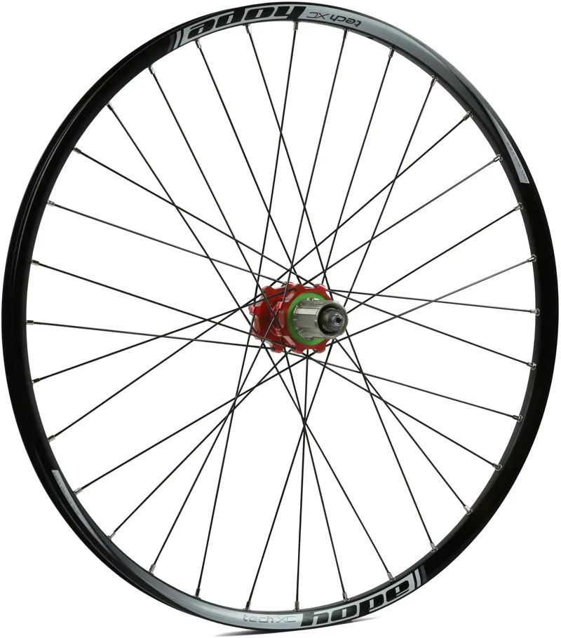 Hope Pro 4 26 XC 32H Rear Wheel in Red 