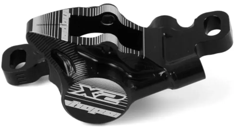 Hope X2 Flat Mount Caliper Body in Black