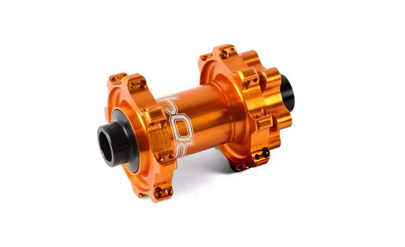 Hope Pro 4 Straight-pull 32-hole Front Hub in Orange