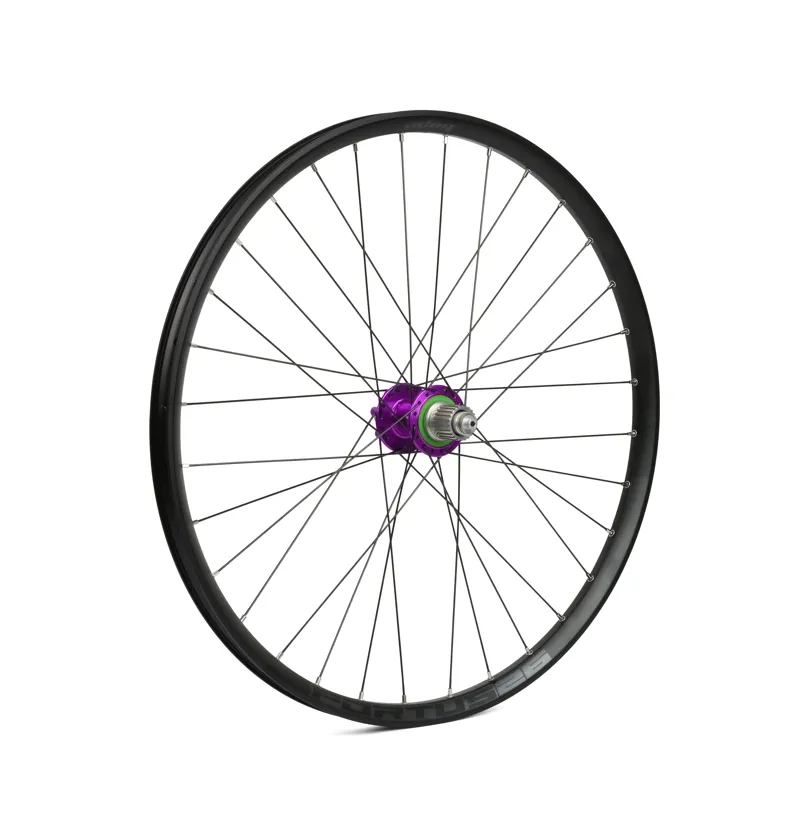 Hope Pro 4 Fortus 26 150mm Rear Wheel in Purple
