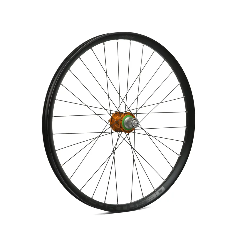 Hope Fortus Pro 4 26 30W 150mm Rear Wheel in Orange