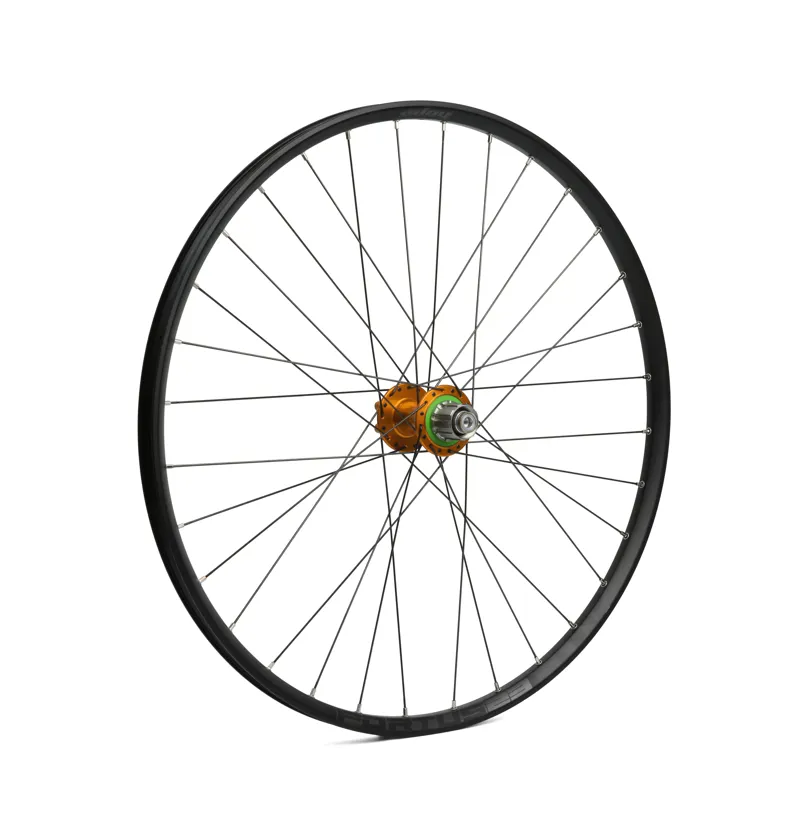 Hope Fortus Pro 4 27.5-inch 23W Single Speed Rear Wheel in Orange